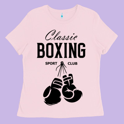Boxing Gym Classic Ladies Tee Designed By Artisfamous
