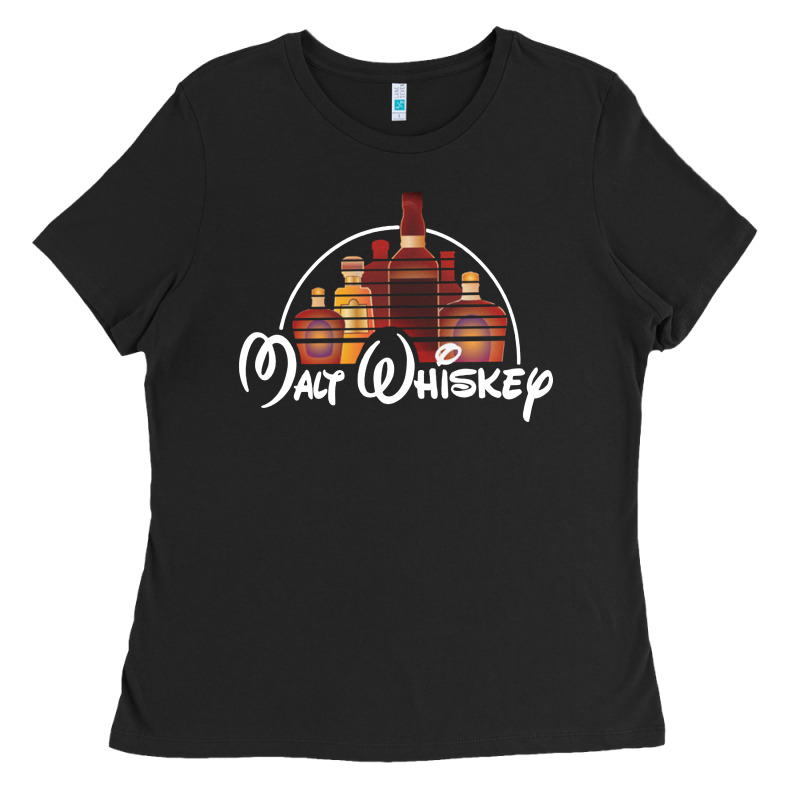 Malt Whiskey Ladies Tee by artisFamous | Teevron