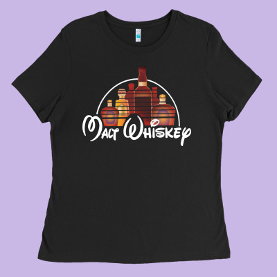 Malt Whiskey Ladies Tee Designed By Artisfamous