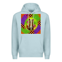 Blue Mist Halloween Belgian Horse Premium Hoodie - LillyAllenDesigns