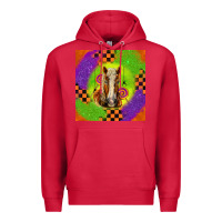 Cardinal Halloween Belgian Horse Premium Hoodie - LillyAllenDesigns