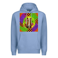 Colony Blue Halloween Belgian Horse Premium Hoodie - LillyAllenDesigns