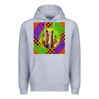 Heather Grey Halloween Belgian Horse Premium Hoodie - LillyAllenDesigns