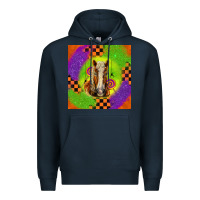 Navy Halloween Belgian Horse Premium Hoodie - LillyAllenDesigns