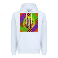 White Halloween Belgian Horse Premium Hoodie - LillyAllenDesigns