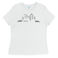 Pittsburgh Skyline City Ladies Tee | Teevron
