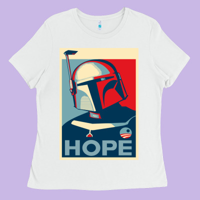 Boba Fett For President Ladies Tee Designed By Artisfamous