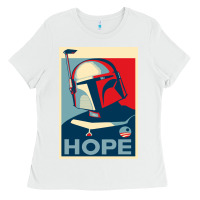White boba fett for president Ladies Tee - artisFamous