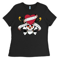 Black Funny Ed Hardy Sarcasme Saying New Ladies Tee - artisFamous