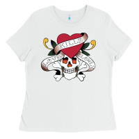 White Funny Ed Hardy Sarcasme Saying New Ladies Tee - artisFamous