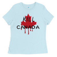 Baby Blue The Blame Canada New Ladies Tee - artisFamous