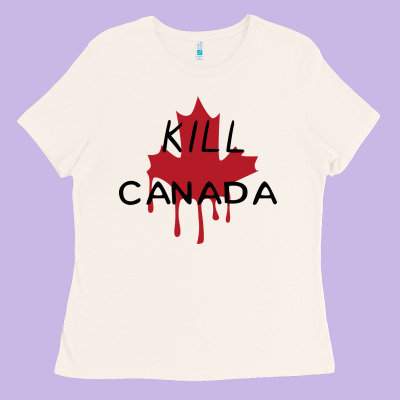 The Blame Canada New Ladies Tee Designed By Artisfamous