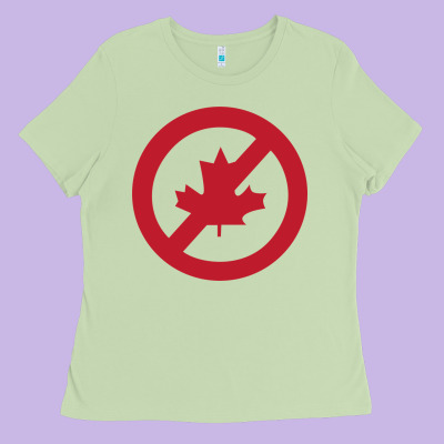 The Blame Canada Ladies Tee Designed By Artisfamous