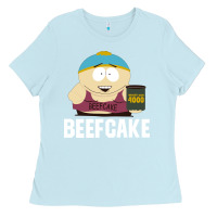 Baby Blue New Park Beefcake Ladies Tee - artisFamous
