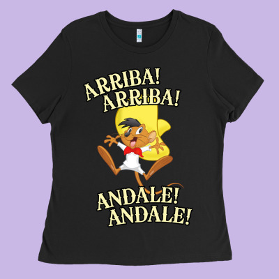 Funny Speedy Arriba Arriba New Ladies Tee Designed By Artisfamous