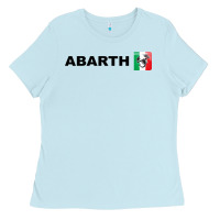 Baby Blue abarth italy merch Ladies Tee - artisFamous