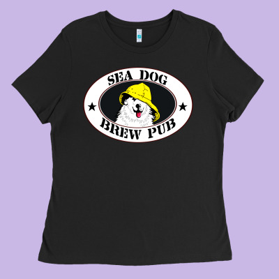Sea Dog Brew Pub Ladies Tee Designed By Artisfamous