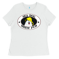 White sea dog brew pub Ladies Tee - artisFamous