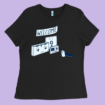 Analog Retirement Ladies Tee Designed By Artisfamous