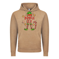 Vintage Coffee mama elf Vintage Hoodie - FaDigitalArtStudio