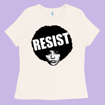 Angela Davis Speaking Ladies Tee Designed By Artisfamous