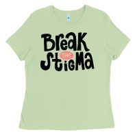 Matcha end the stigma merch Ladies Tee - artisFamous