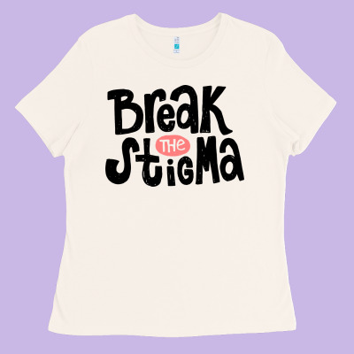 End The Stigma Merch Ladies Tee Designed By Artisfamous