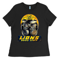 Black lions drag speed Ladies Tee - artisFamous
