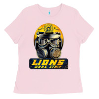 Bubblegum Pink lions drag speed Ladies Tee - artisFamous