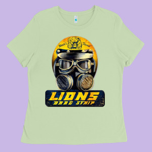 Lions Drag Speed Ladies Tee Designed By Artisfamous