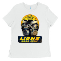 White lions drag speed Ladies Tee - artisFamous