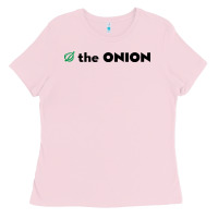Bubblegum Pink onion company Ladies Tee - artisFamous