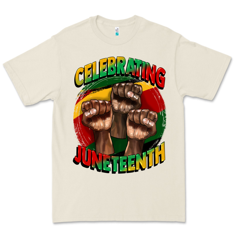 Im Celebrating Juneteenth  (1) Premium Tee by CowGirlArtShop | Teevron