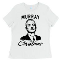 White murray christmas Ladies Tee - artisFamous