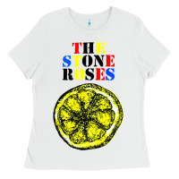White the stone roses Ladies Tee - artisFamous