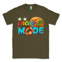 Army Green vacay mode Classic Tee - Artiststas