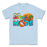 Dusty Blue vacay mode Classic Tee - Artiststas