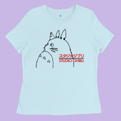 Best Studio Ghibli Ladies Tee Designed By Artisfamous