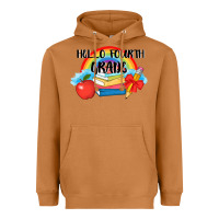 Meerkat back to school hello fourth grade 3200x2400 Heavyweight Hoodie - AdoDesignShop