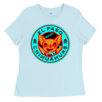 Baby Blue el paso chihuahuas cute chihuahua angry funny dog lover  t shirt Ladies Tee - artisFamous