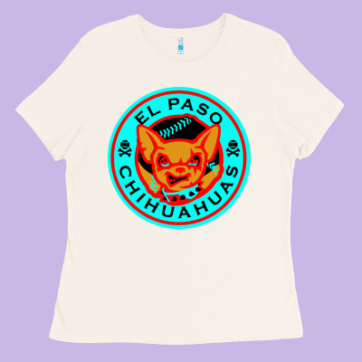 El Paso Chihuahuas Cute Chihuahua Angry Funny Dog Lover  T Shirt Ladies Tee Designed By Artisfamous