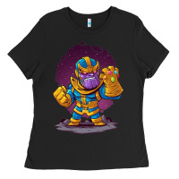 Cartoons Super Hero Strong Hands Ladies Tee | Teevron