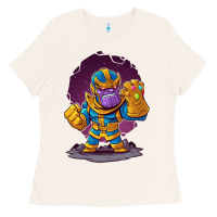 Bone cartoons super hero Strong Hands Ladies Tee - artisFamous