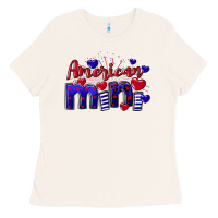 Bone American Mini  4th of July Ladies Tee - CowGirlArtShop