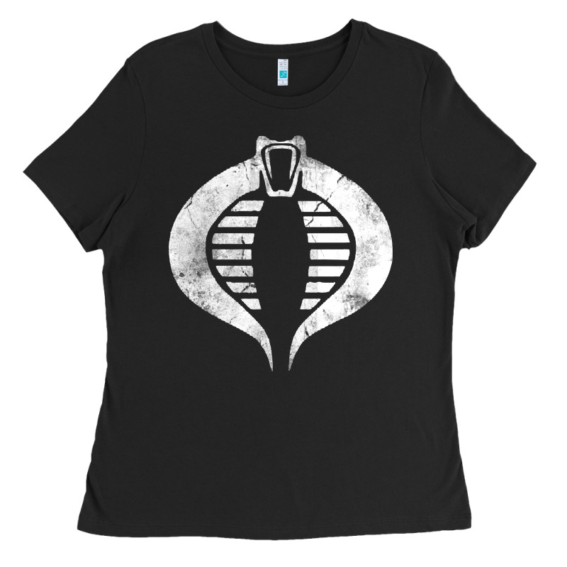 Vintage Cobra Symbol Ladies Tee by artisFamous | Teevron
