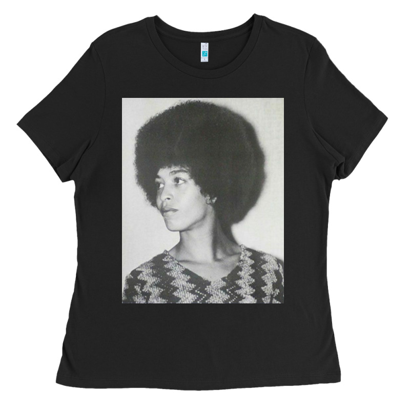 Angela Davis Speaking Ladies Tee by artisFamous | Teevron