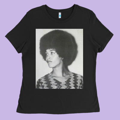 Angela Davis Speaking Ladies Tee Designed By Artisfamous