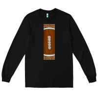 Black american football with leopard pen wraps Long Sleeve Tee - BundleAndBundleShop
