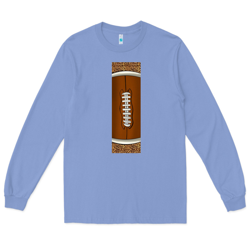 American Football With Leopard Pen Wraps Long Sleeve Tee by BundleAndBundleShop | Teevron