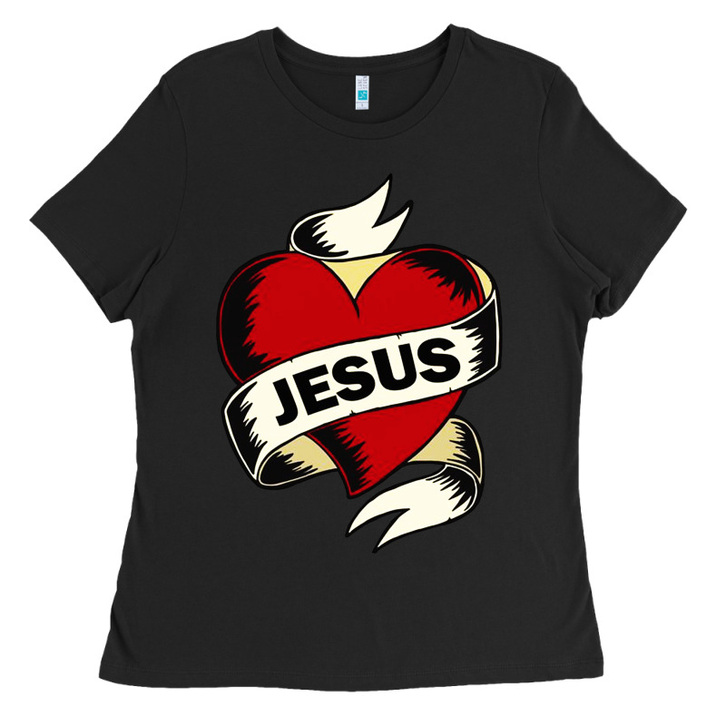 Jesus Love Ladies Tee by artisFamous | Teevron